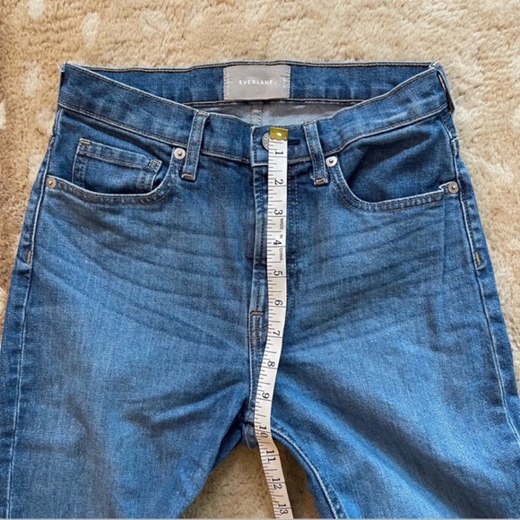 Everlane The High-Rise Skinny Jean Medium Blue Wash Size 27 Regular - Picture 4 of 9